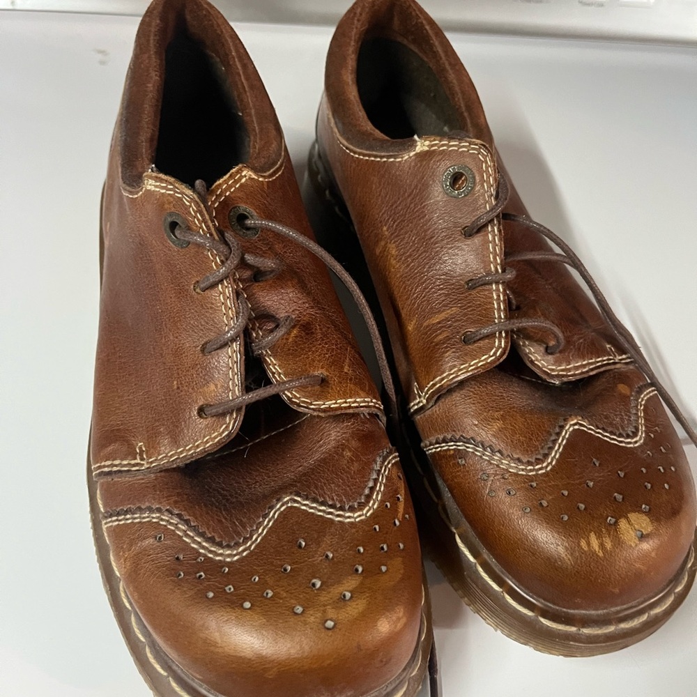 Brown Dr. Martens Shoes size 42/8m/9w